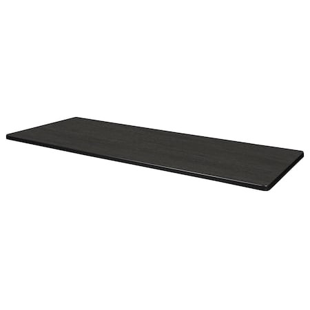 60 X 30 In Rectangle Double Sided Table Top- Ash Grey Or White